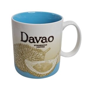 Starbucks Global Icon Series City Mug Davao Durian Philippines 16 oz Coffee Cup